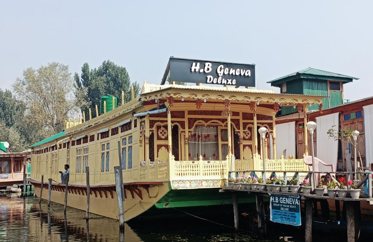 Heritage Geneva House Boat Srīnagar Exterior foto